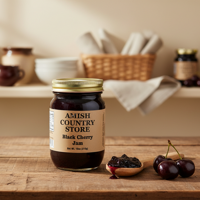 Black Cherry Jam (18 oz) — product image