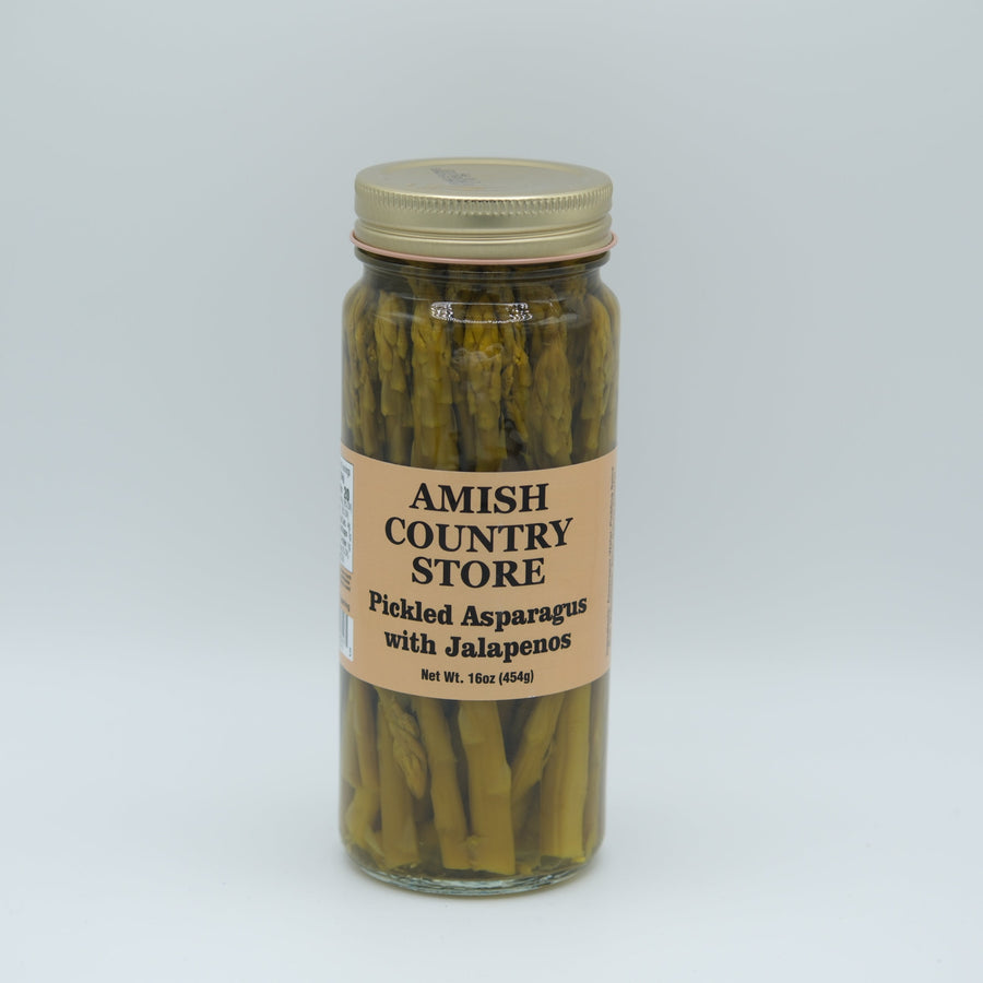 Pickled Asparagus with Jalapeños | Jalapeño Kick | 16 oz – listing photo 2