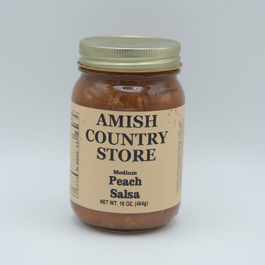 Peach Salsa front package label