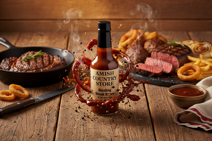 Sizzling Steak Sauce | Bold Country Steakhouse Sauce | 10 oz — catalog image 1