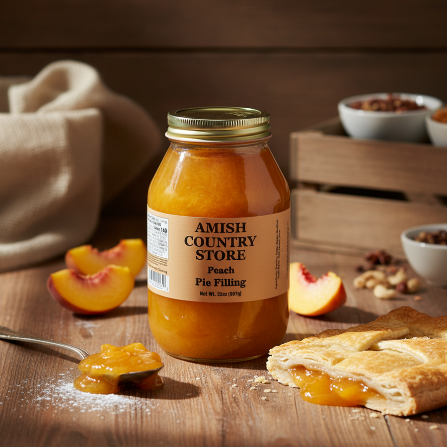 Old-Fashioned Peach Pie Filling | 32 oz – product listing image 1