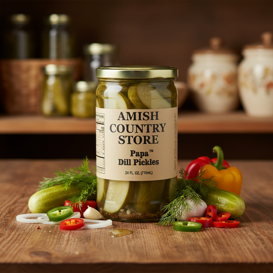 Papa Dill Pickles with Jalapeño | 24 oz — product listing photo 1