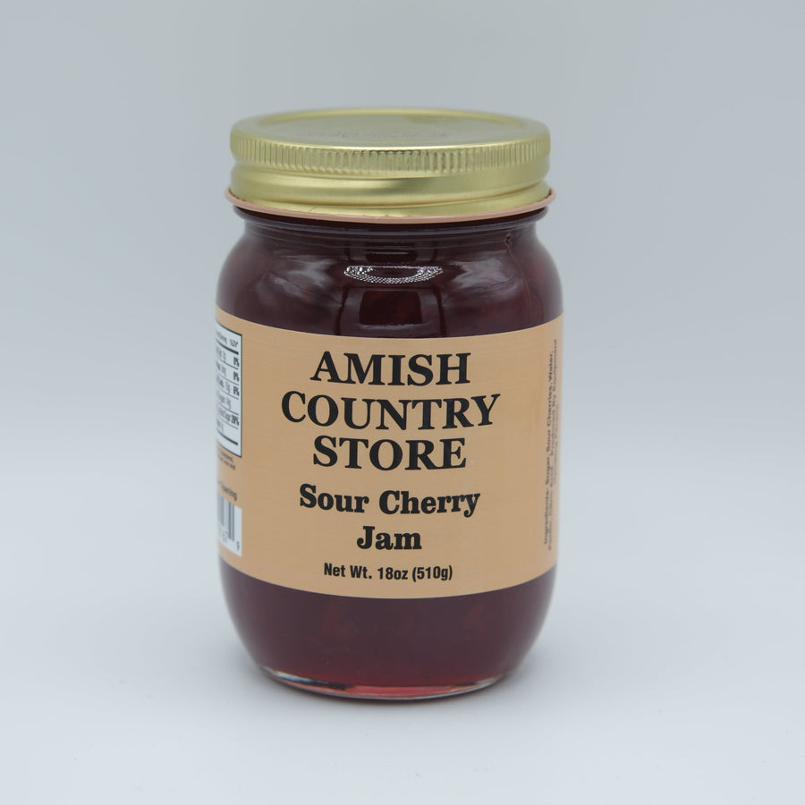 Sour Cherry Jam | Tart Old-Fashioned Fruit Spread | 18 oz – product image 2