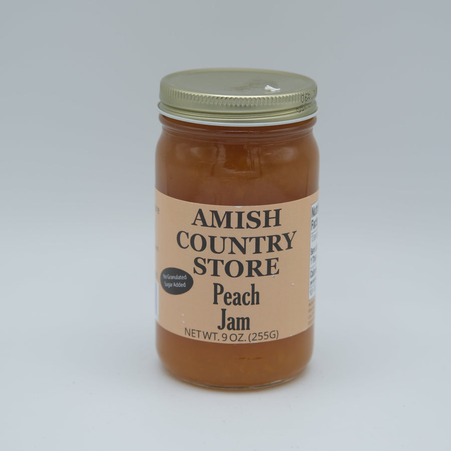 Peach Jam | No Granulated Sugar Added Fruit Spread | 9 oz – product image 2