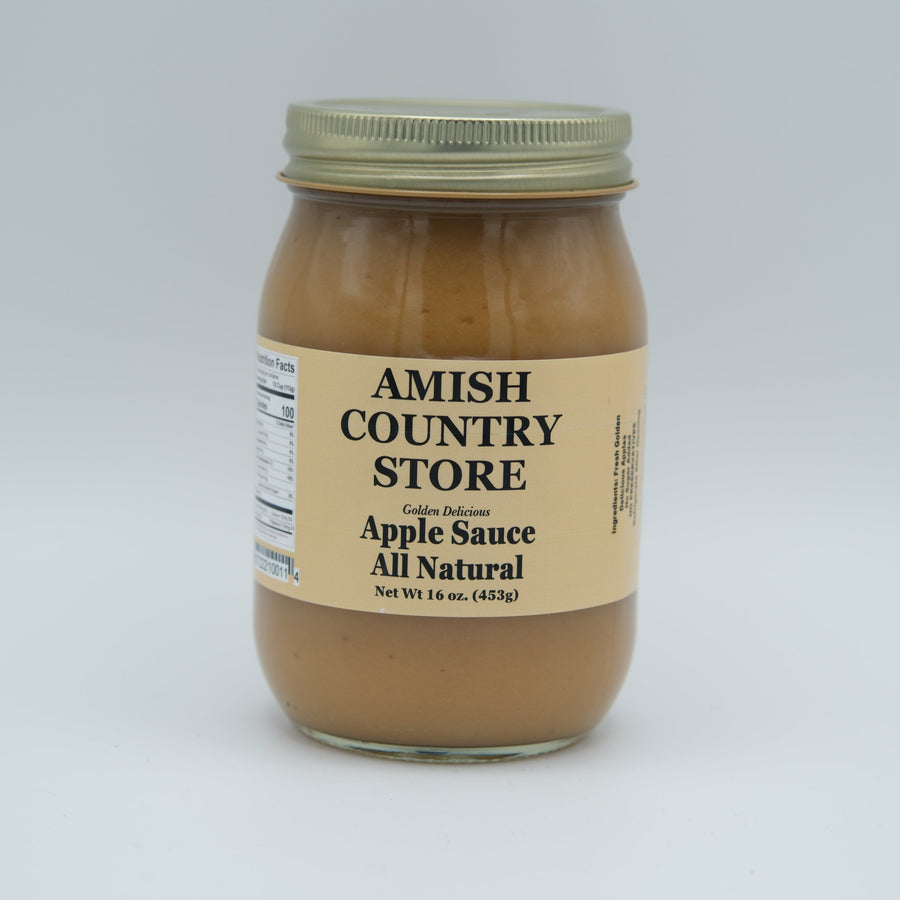 Golden Delicious Apple Sauce front package label