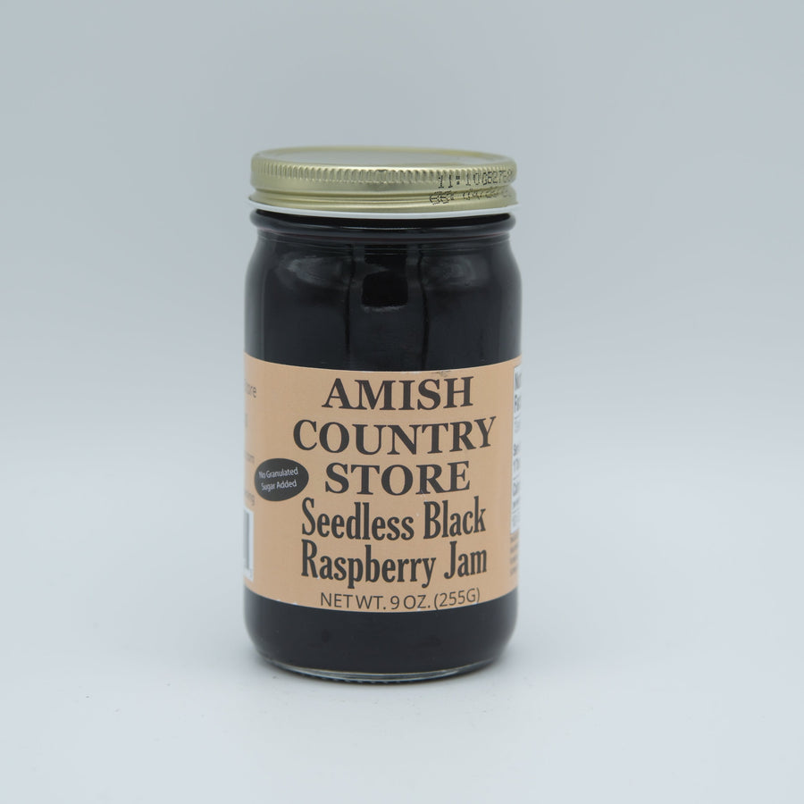Black Raspberry Seedless Jam | No Sugar Added Fruit Spread | 9 oz – product listing image 2