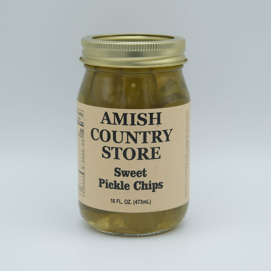 Sweet Pickle Chips front package label