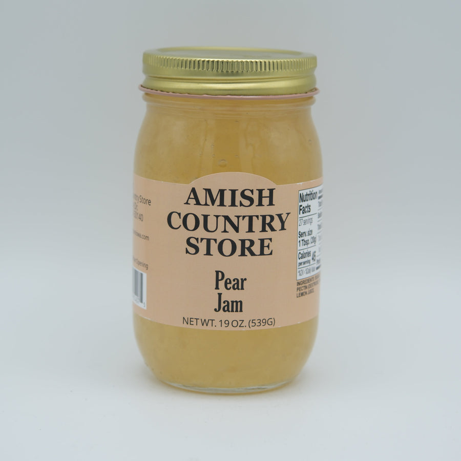 Pear Jam | Light Old-Fashioned Fruit Spread | 19 oz – product listing image 2
