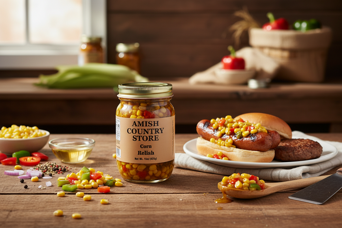 Corn Relish | Sweet & Tangy Country Relish | 15 oz – product image 1