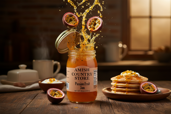 Passion Fruit Jam | Tropical Amish-Style Fruit Spread | 19 oz – product listing photo 1