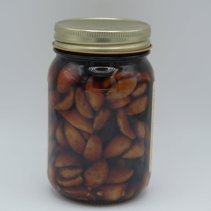 Spicy Asian Garlic package contents and rear view