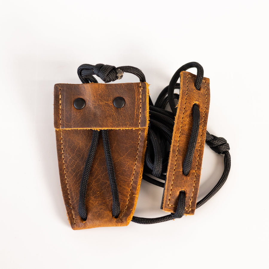 Leather Bow Stringer for Recurve Bows & Longbows — leather bow stringer with cord