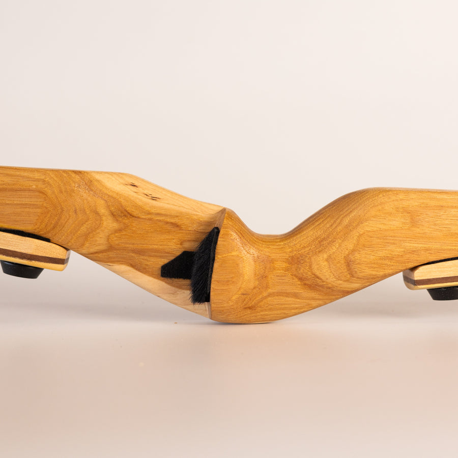 DIY Wood Takedown Bow Kit — wood riser and limb joints