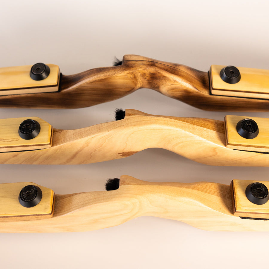 DIY Wood Takedown Bow Kit — takedown bolts in wood risers