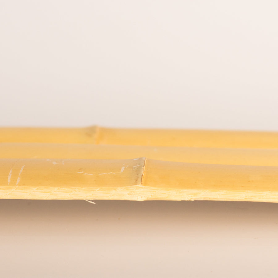 Bamboo Bow-Backing Slats — curved bamboo slat profile