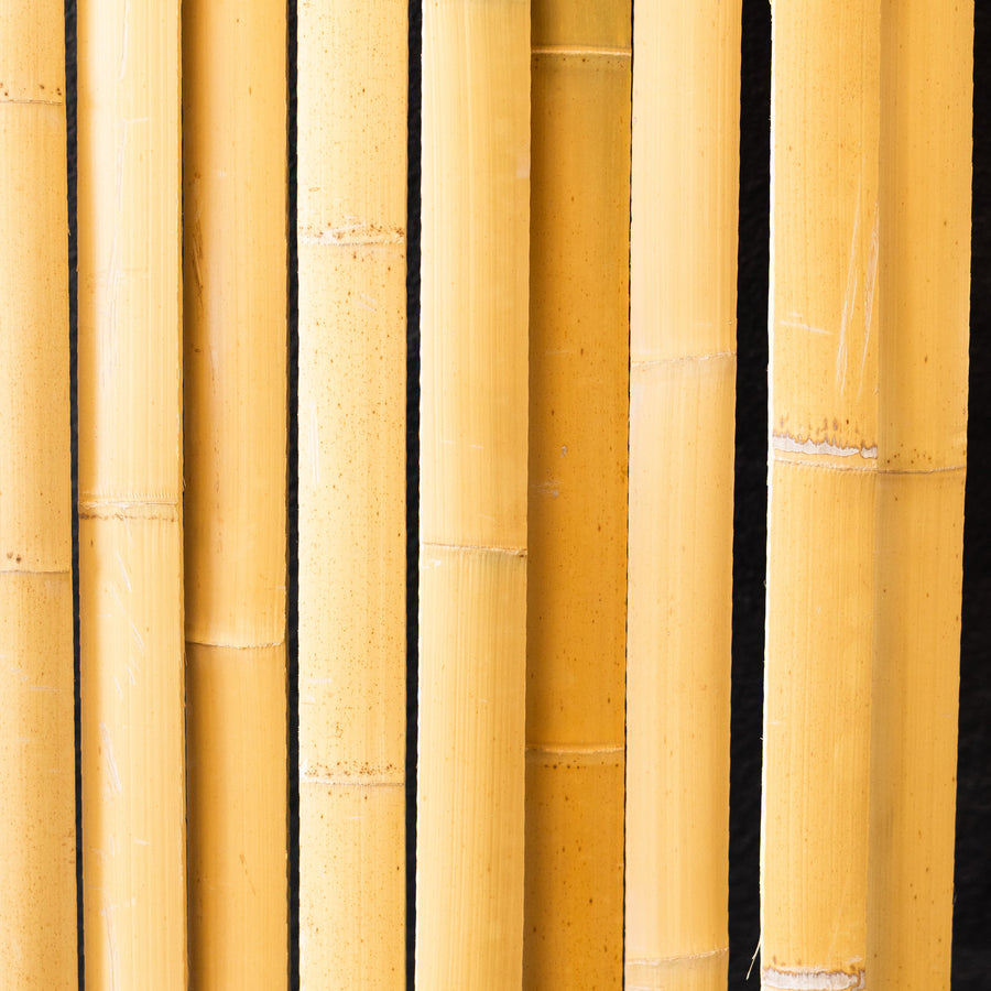 Bamboo Bow-Backing Slats — bamboo slats arranged vertically