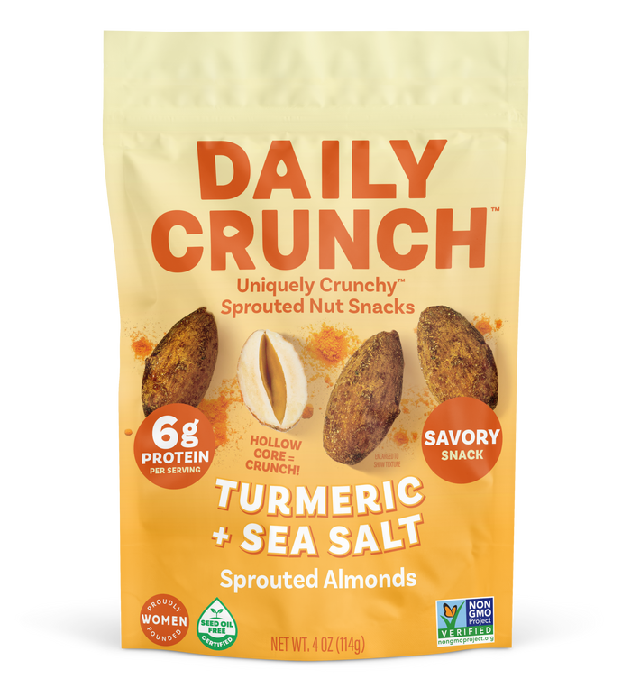 Turmeric & Sea Salt Sprouted Almonds — product image
