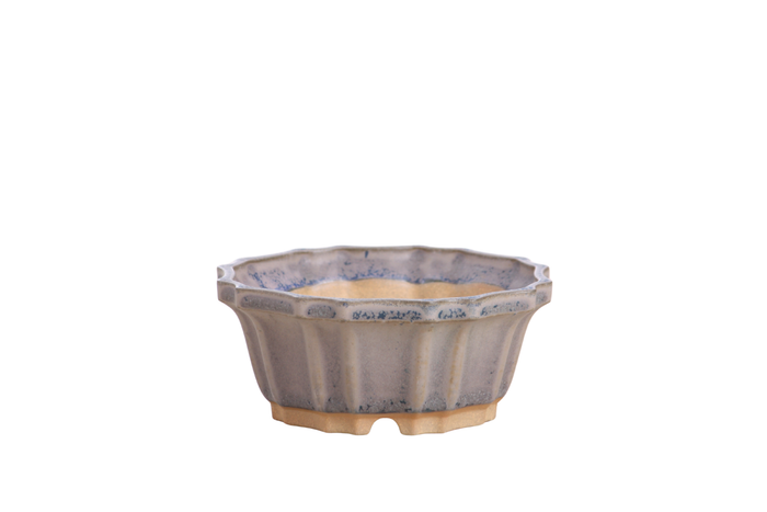 4.5-Inch Flower Bonsai Pot - Ocean
