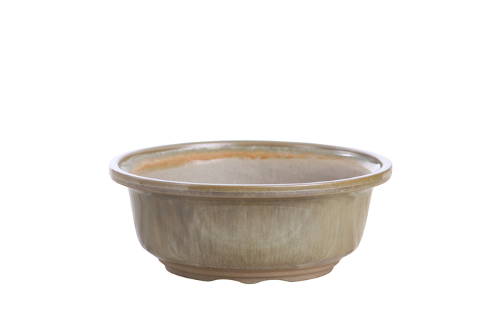 6-Inch Round Bonsai Pot - Copenhagen