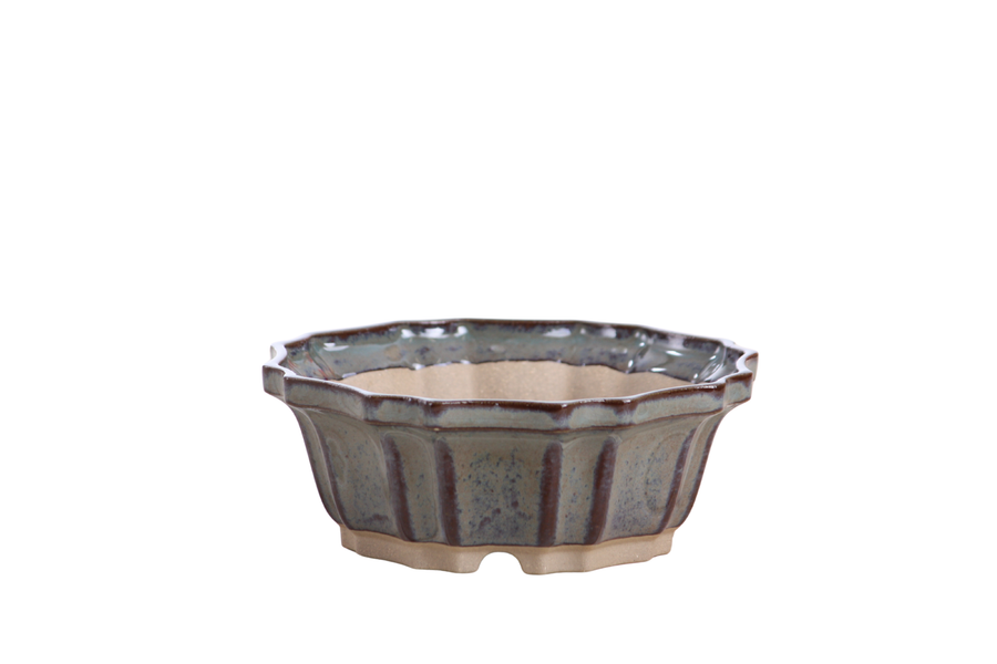 5-Inch Flower Bonsai Pot - Starry Night