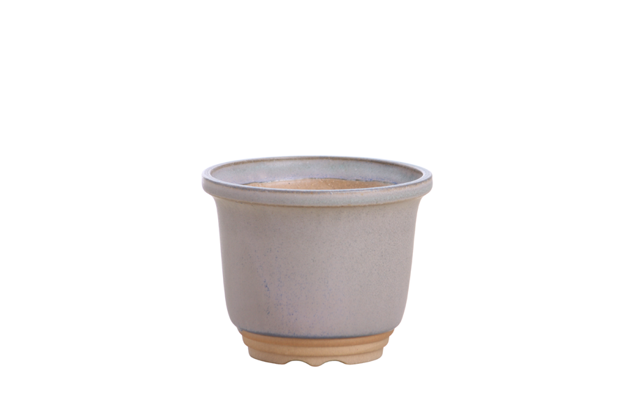 4-Inch Flute Bonsai Pot - Ocean