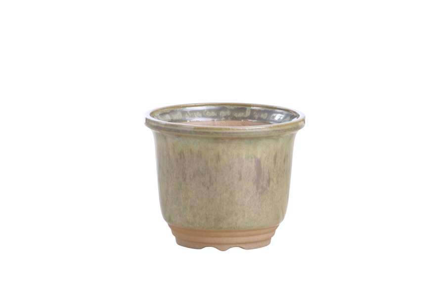 4-Inch Flute Bonsai Pot - Copenhagen