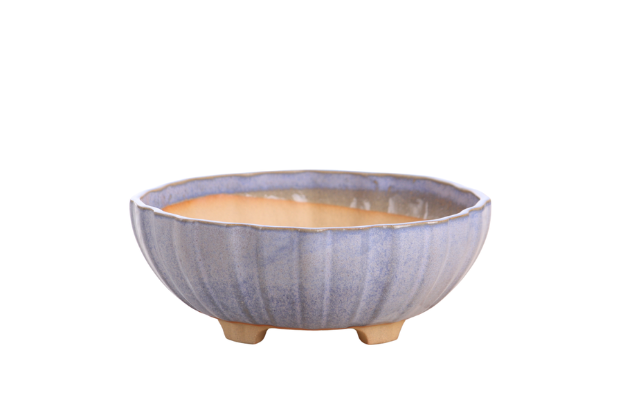 7-Inch Lily Bonsai Pot - Denim