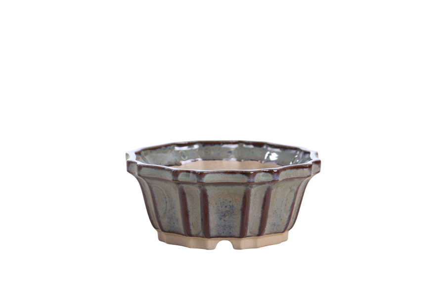 4.5-Inch Flower Bonsai Pot - Starry Night