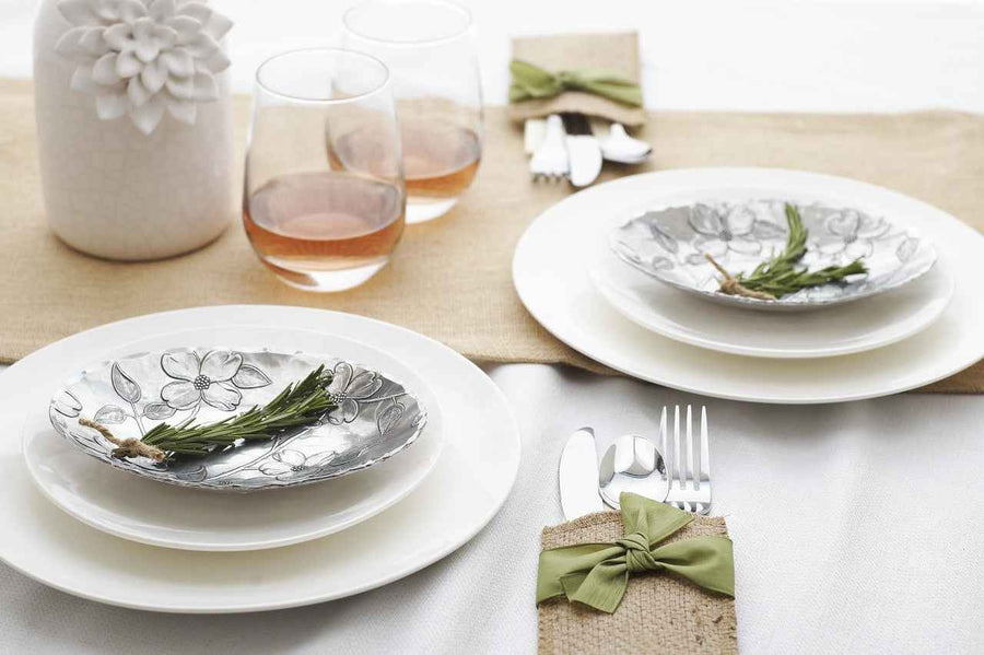 Collection display featuring Dogwood 7 Inch Small Oval Dish