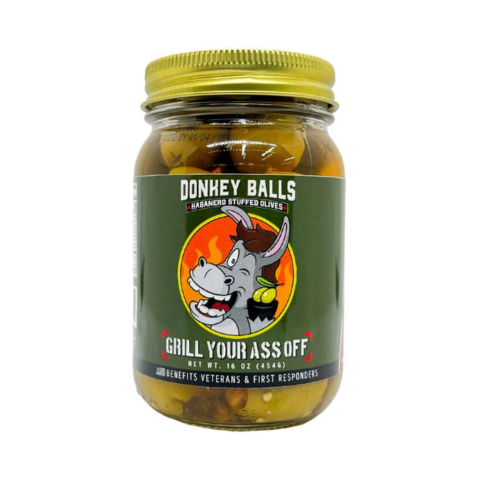 Donkey Balls Habanero Stuffed Olives — product photo 1 of 5