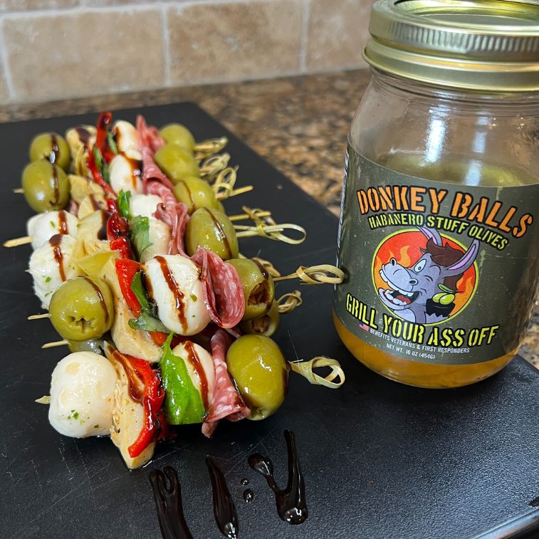 Donkey Balls Habanero Stuffed Olives — product photo 2 of 5