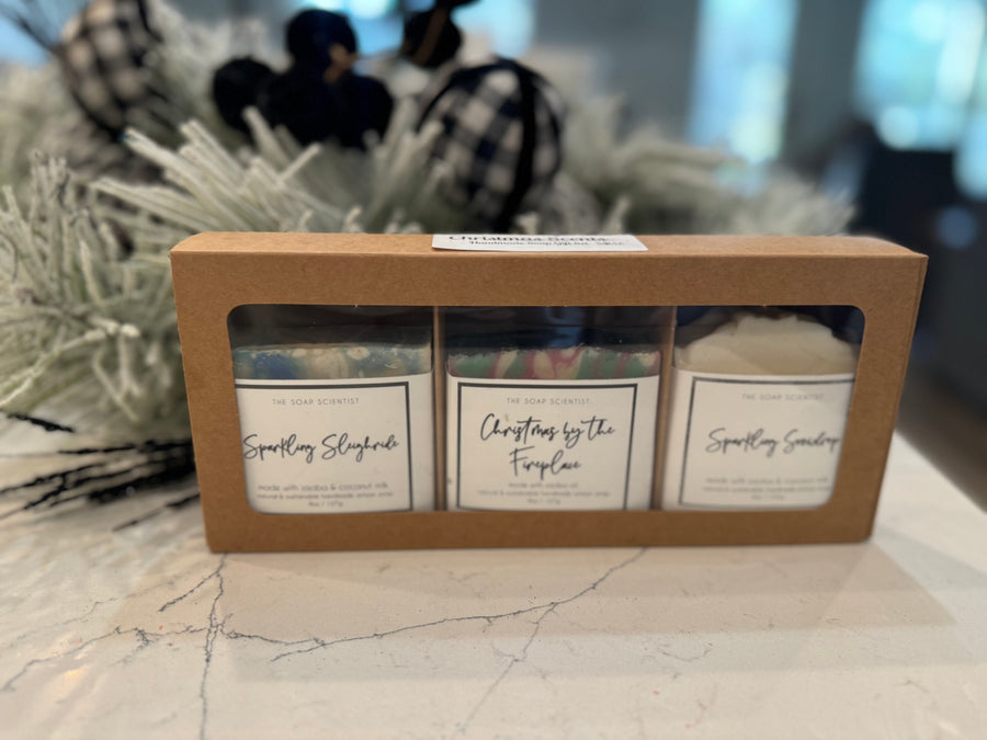 Gift Set of 3 Full Size Luxury Handmade Soaps