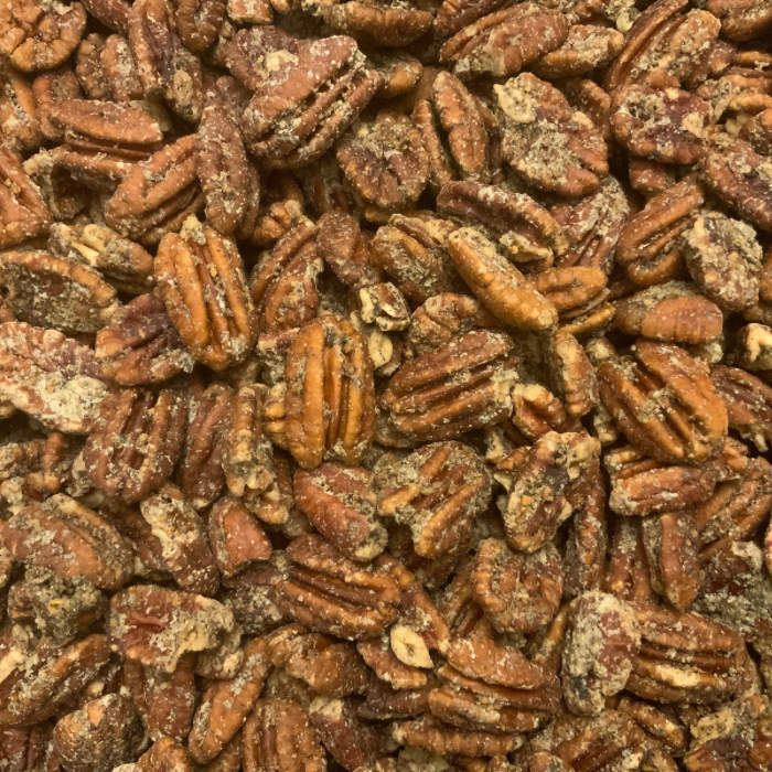 Everything Bagel Roasted Pecans