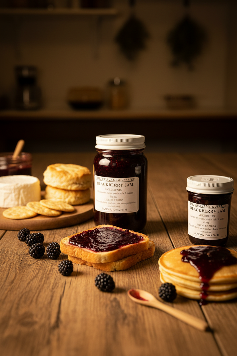 Miller’s Blackberry Jam | Authentic Local Amish-Made Spread – product image 1