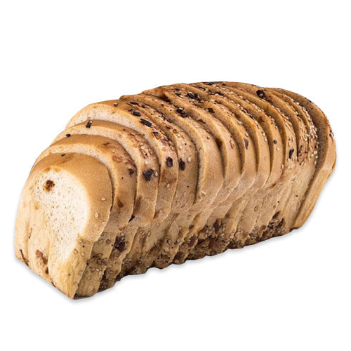 Everything Low Carb Sliced Bread: everything sliced loaf.