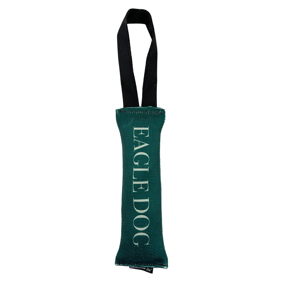 Eagle Dog dark teal fire hose tug with dark handle