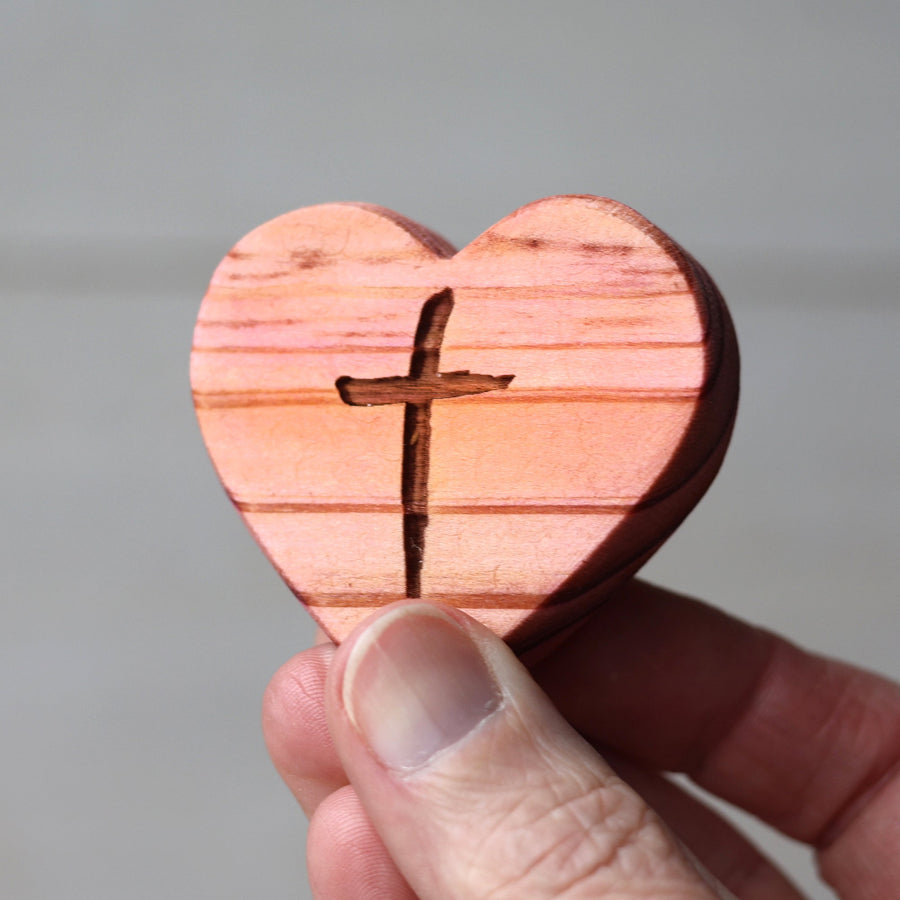 Engraved Easter Hearts