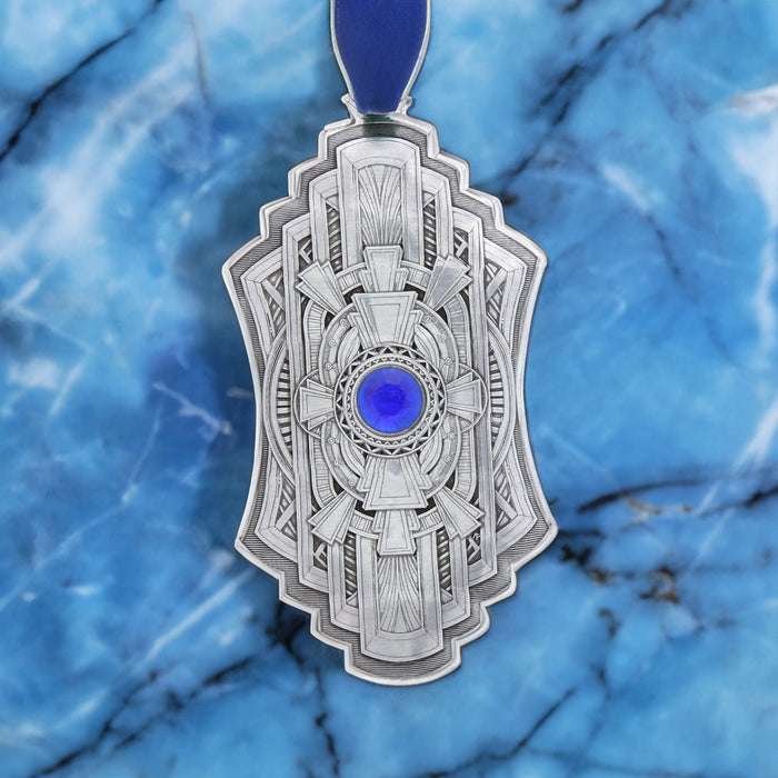 Styled display featuring Empire Century Ornament