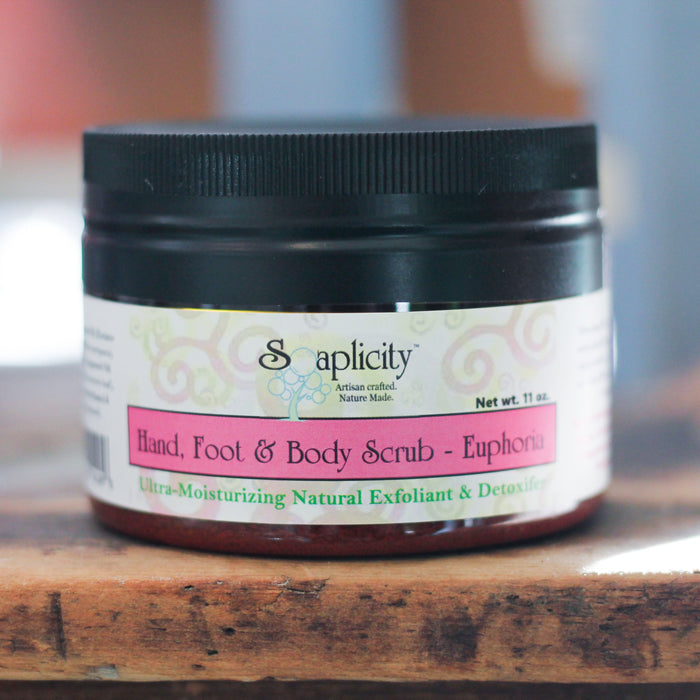 Euphoria Hand, Foot & Body Sugar Scrub – product photo