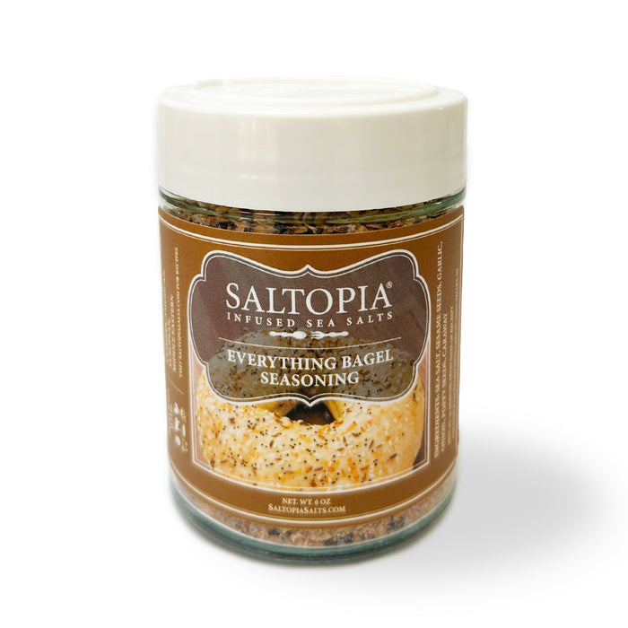 Serving presentation for Everything Bagel Salt