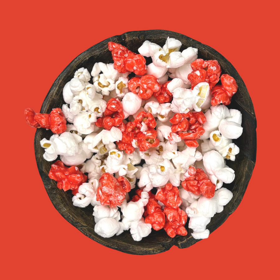 Red Team Color Sweet & Salty Popcorn — gourmet popcorn product image