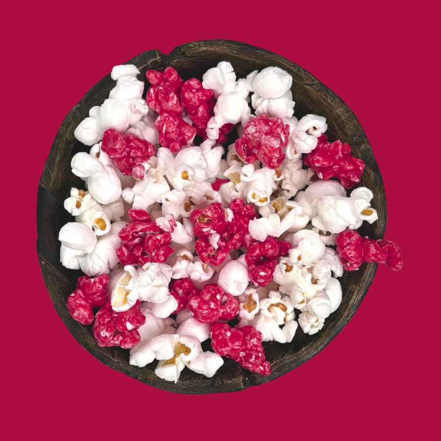 Maroon Team Color Sweet & Salty Popcorn — gourmet popcorn product image