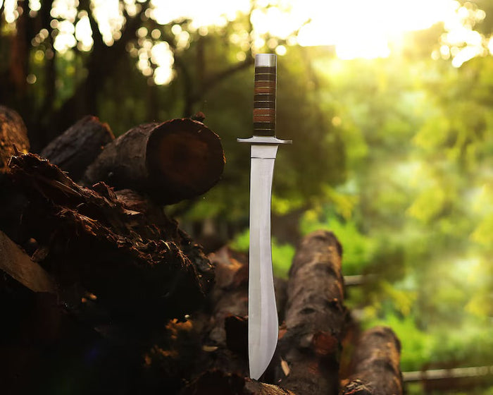 Hand Made J2 Steel Camping Knife