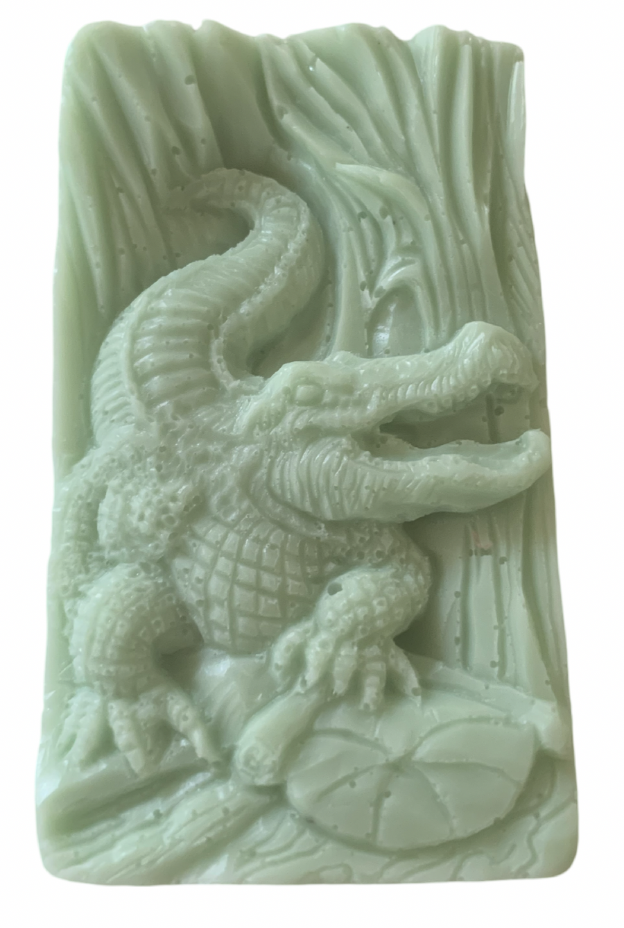 3D Alligator Bar of Soap