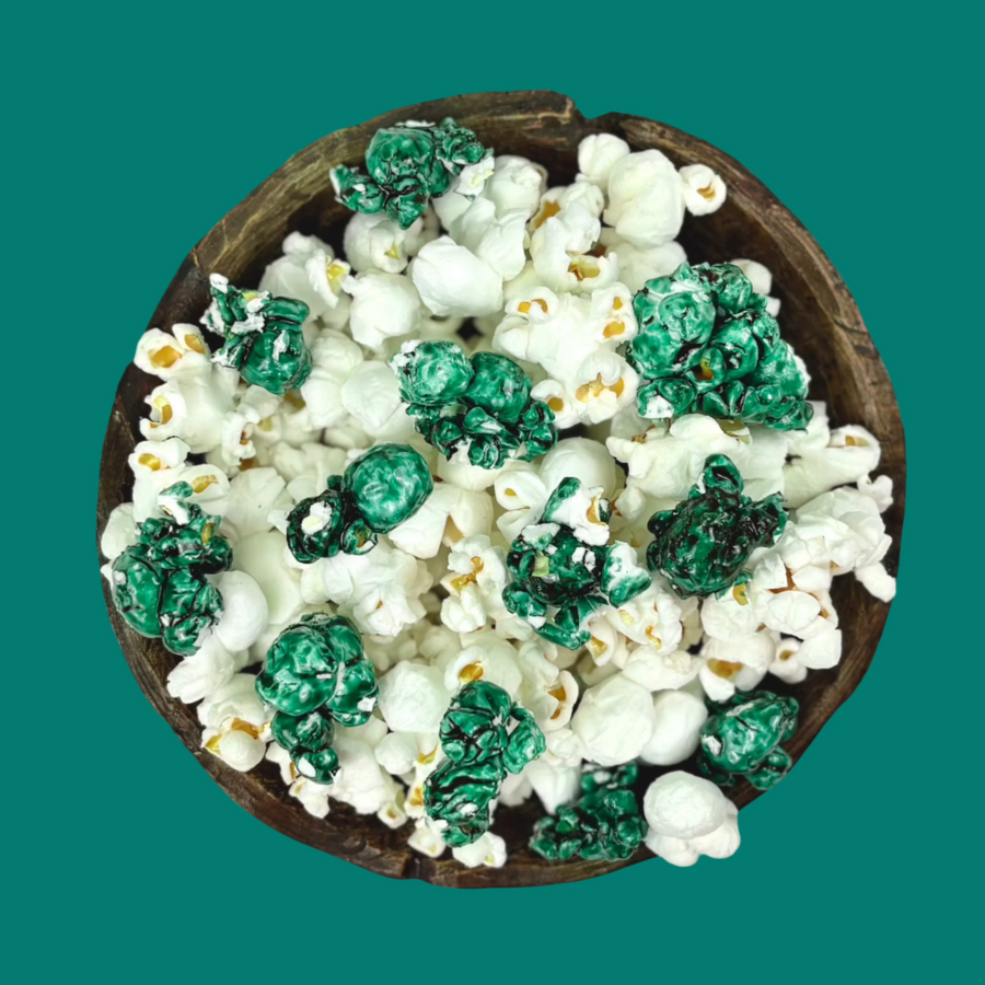 Teal Team Color Sweet & Salty Popcorn — gourmet popcorn product image