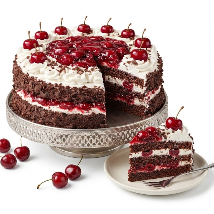 Sugar-Free Black Forest Cake