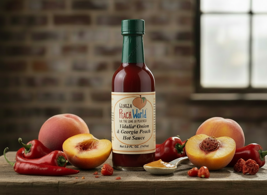 Vidalia Onion & Georgia Peach Hot Sauce - product image