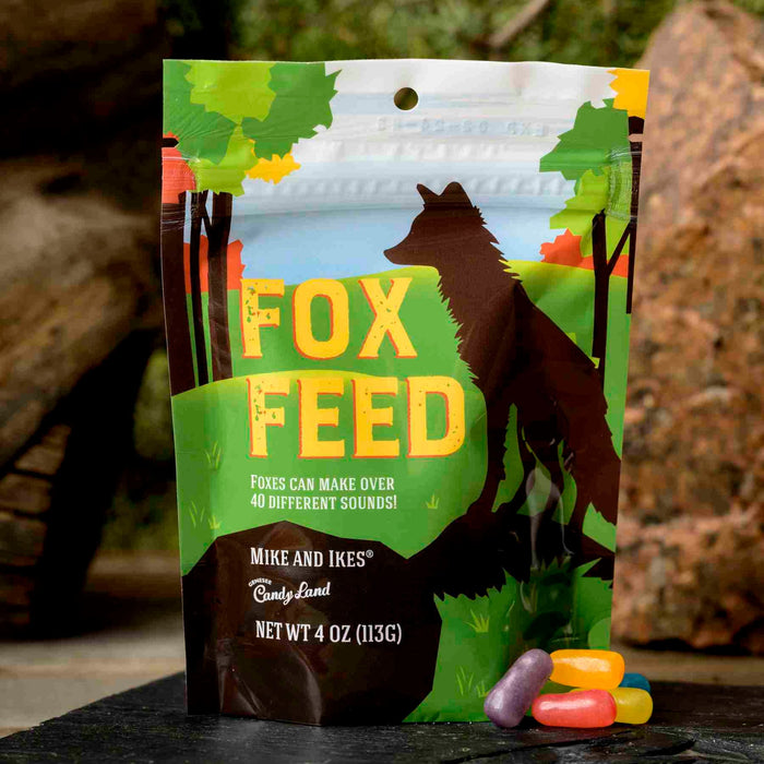 Mike and Ike® Candy – Fox Feed illustrated candy pouch