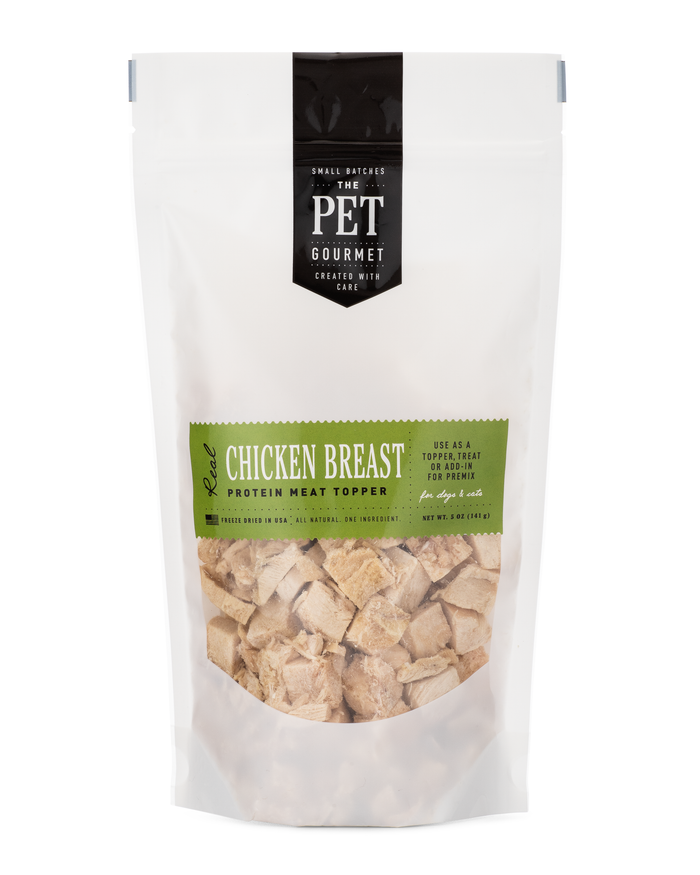 Freeze-Dried Chicken Breast Dog Treats & Topper