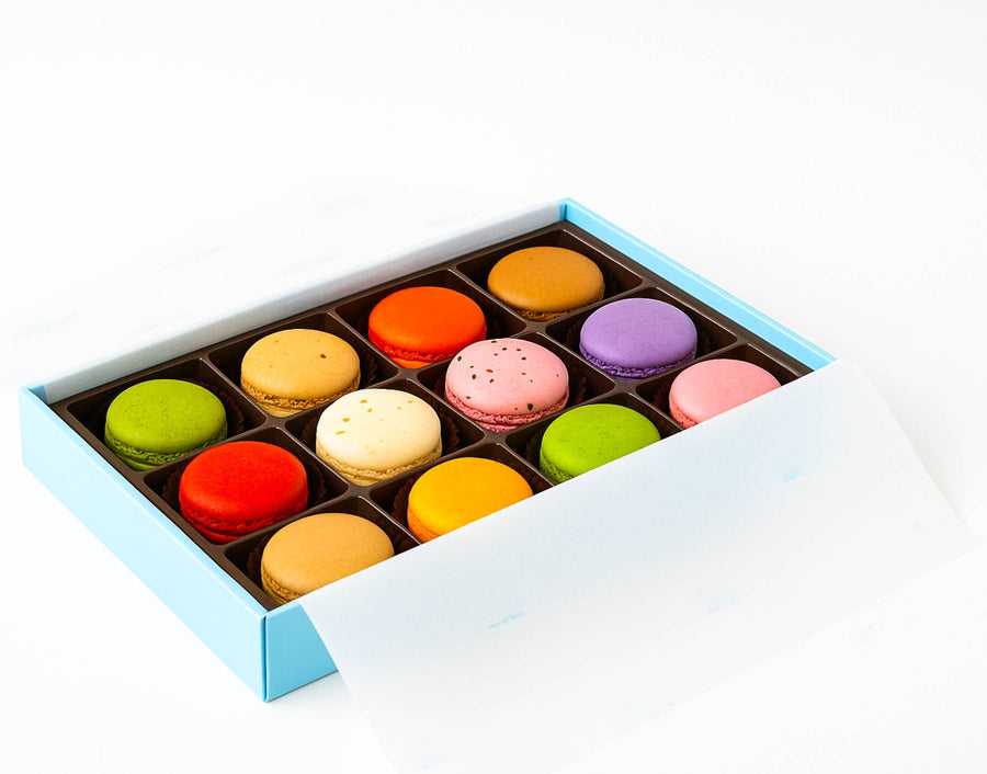 French Macarons — 24-Piece Gift Box
